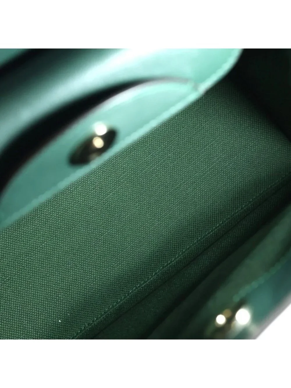 Gucci Diana 2-Way Back Bamboo Leather Green Handbag - Picture 7 of 8